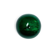 Demantoid 2.83 ct cab (7,6*7,6) 1/2