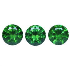 Demantoid set (3 pcs) 3.09 ct r