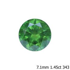 Demantoid 1.45 ct r (6,9) 3/2.3