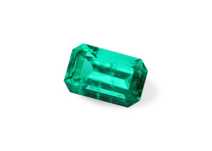 Emerald 0.59 ct oct (6,4*4,0) 4/2