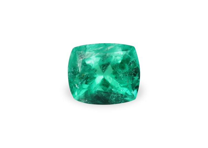 Emerald 3.96 ct cushon (11,1*9,5) 4/2