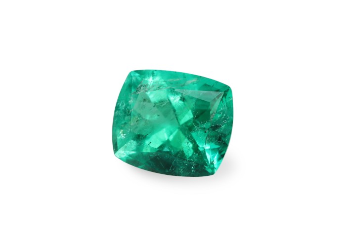 Emerald 3.96 ct cushon (11,1*9,5) 4/2