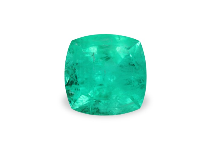 Emerald 14.61 ct cushon (15,3*15,3) 4/3