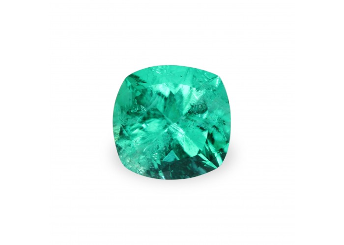 Emerald 1.51 ct cushon (7,4*7,1) 3/2