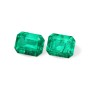 Emerald set (2 pcs) 3.3 ct bg