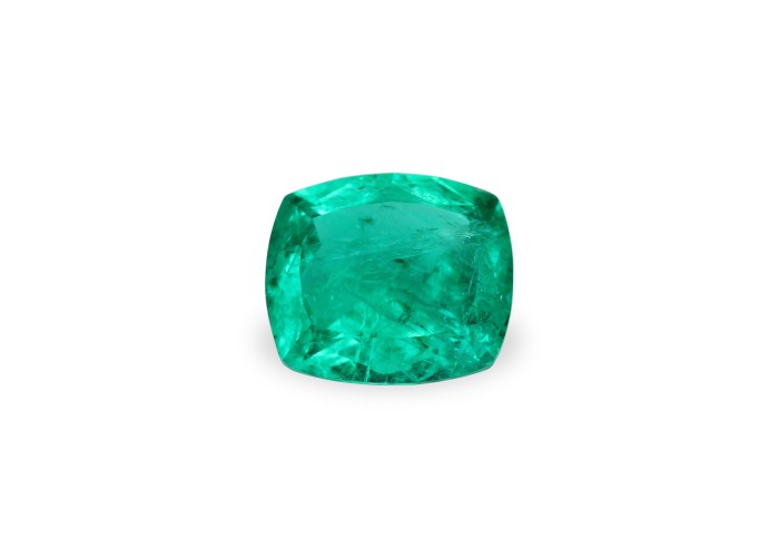 Emerald 2.87 ct cushon (10,1*8,8) 2/3