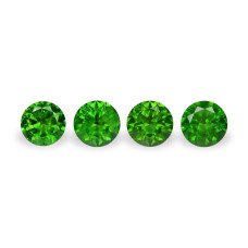 Demantoid set (4 pcs) 3.18 ct r