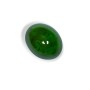 Demantoid 5.34 ct cab (11,0*8,9) 4/2