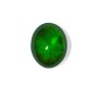 Demantoid 2.71 ct cab (9,2*7,4) 4/2