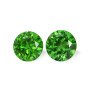 Demantoid set (2 pcs) 0.87 ct r