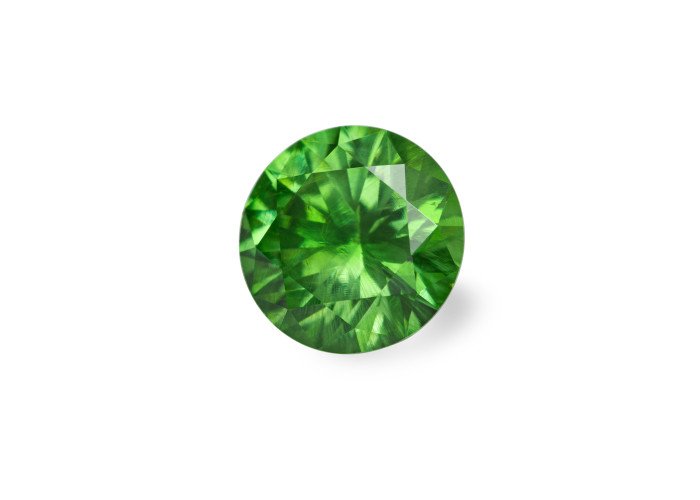 Demantoid 1.35 ct r (6,8) 3/2