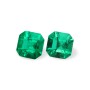 Emerald set (2 pcs) 0.82 ct oct (4,4*4,4) 3/2