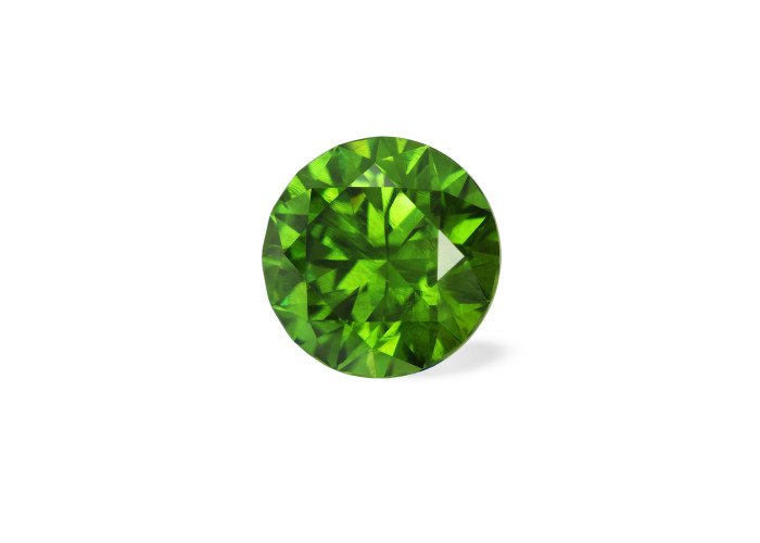 Demantoid 2.09 ct r (7,7) 4/2