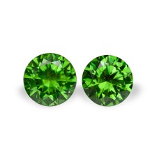 Demantoid set (2 pcs) 3.49 ct r