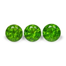 Demantoid set (3 pcs) 3.7 ct r