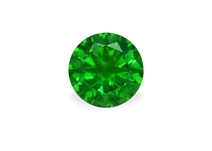 Demantoid 5.74 ct r (10,8) 2/3
