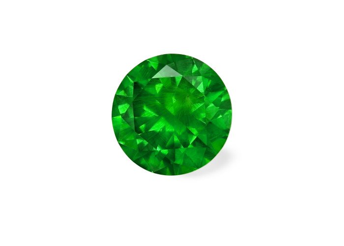 Demantoid 5.74 ct r (10,8) 2/3
