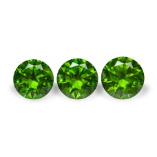 Demantoid set (3 pcs) 6.85 ct r