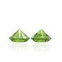 Demantoid set (2 pcs) 1.45 ct r (5,4) 4/2