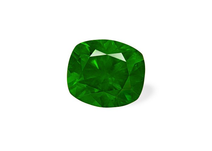 Demantoid 9.63 ct cushon (12,4*10,9) 3/3