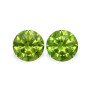 Demantoid set (2 pcs) 1.9 ct r (6,0) 4/2