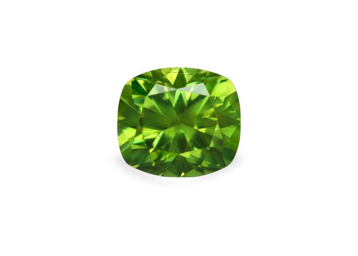 Demantoid 3.22 ct cushon (8,8*7,8) 4/2