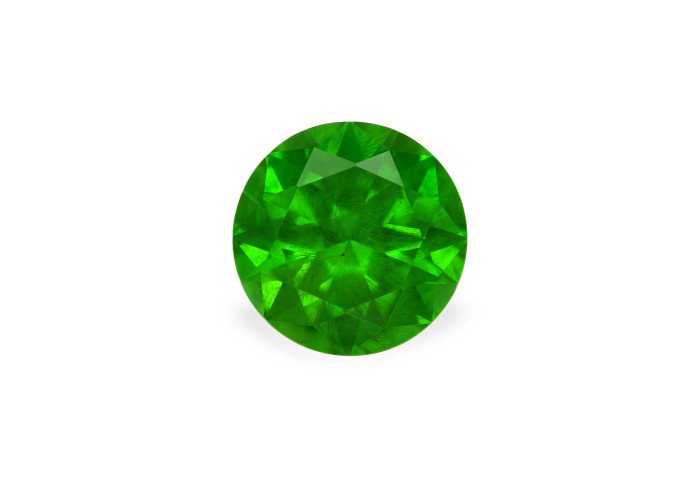 Demantoid 2.01 ct r (7,7) 2/3
