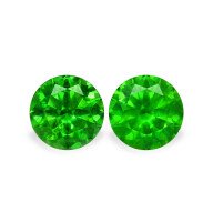 Demantoid set (2 pcs) 3.15 ct r (7,1) 2/2