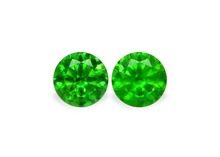 Demantoid set (2 pcs) 3.15 ct r (7,1) 2/2