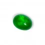 Demantoid 7.49 ct cab (13,8*10,5) 3/2
