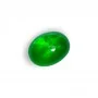 Demantoid 7.49 ct cab (13,8*10,5) 3/2
