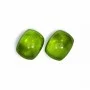 Demantoid set (2 pcs) 15.6 ct cab (13,1*10,5) 4/2