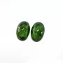Demantoid set (2 pcs) 10.35 ct cab (11,9*8,2) 4/2