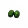 Demantoid set (2 pcs) 10.35 ct cab (11,9*8,2) 4/2
