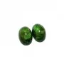 Demantoid set (2 pcs) 10.35 ct cab (11,9*8,2) 4/2