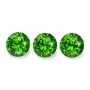 Demantoid set (3 pcs) 2.3 ct r (5,6) 3/2