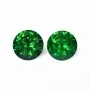 Demantoid set (2 pcs) 1.2 ct r