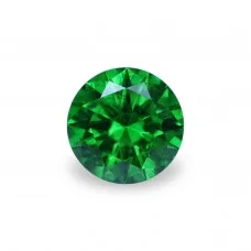 Demantoid 0.7 ct r (5,5) 1/2