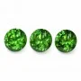 Demantoid set (3 pcs) 1.75 ct r (5,0) 3/1