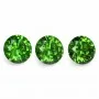 Demantoid set (3 pcs) 1.75 ct r (5,0) 3/1
