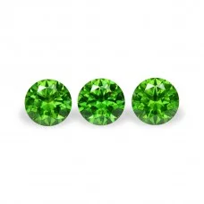 Demantoid set (3 pcs) 2.46 ct r (5,7) 3/2