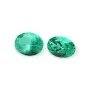 Emerald set (2 pcs) 1.27 ct ov