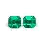 Emerald set (2 pcs) 0.82 ct oct (4,4*4,4) 3/2