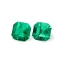 Emerald set (2 pcs) 0.82 ct oct (4,4*4,4) 3/2